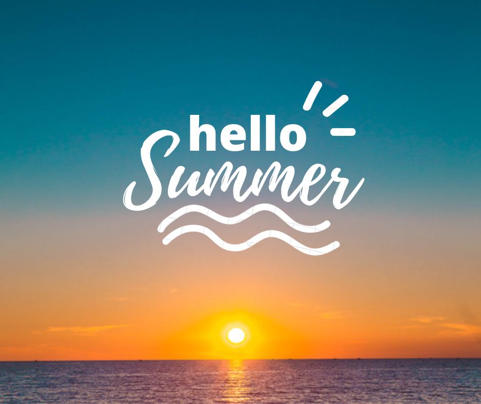 pink colorful summer facebook post